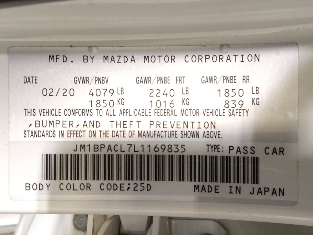 2020 MAZDA MAZDA3 in Sanford, FL 32773 - 18122722 33