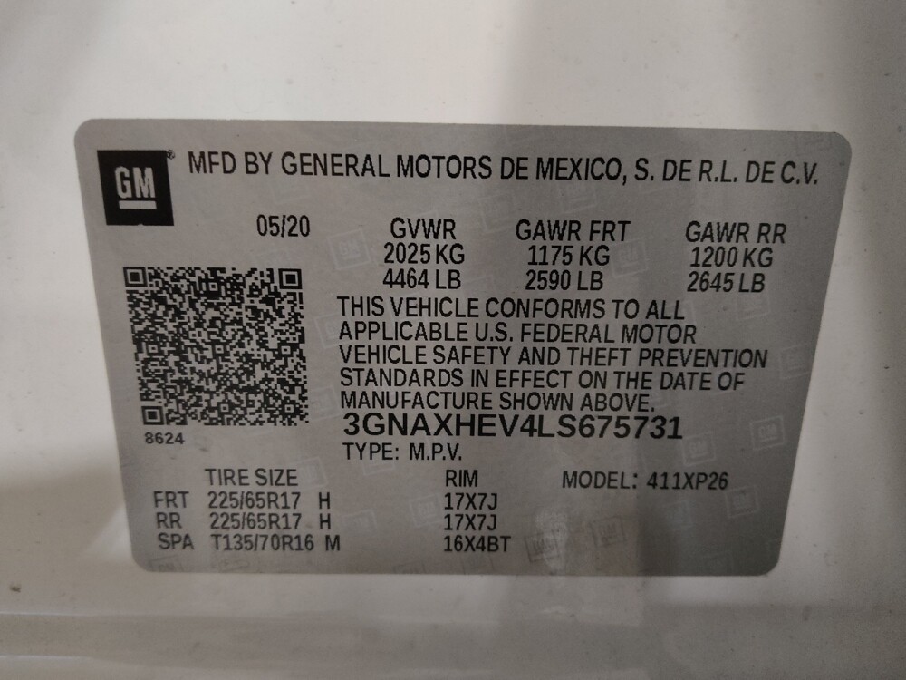 2020 Chevrolet Equinox in Savannah, GA 31419 - 18122735 33