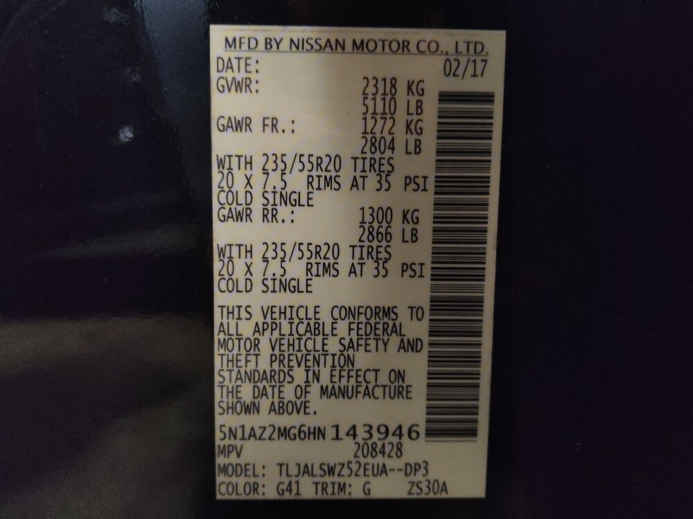 2017 Nissan Murano in Savannah, GA 31419 - 18122736 33