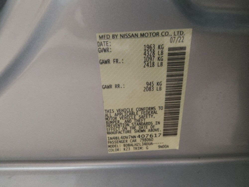 2022 Nissan Altima in Jackson, MS 39211 - 18122738 33