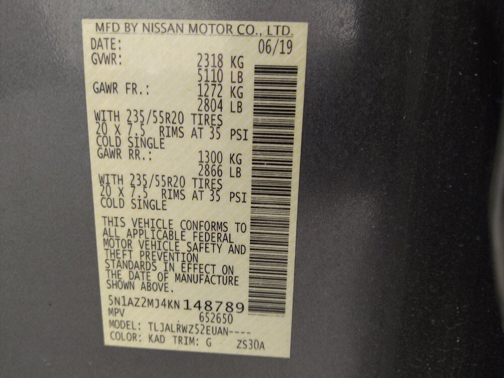 2019 Nissan Murano in Albuquerque, NM 87123 - 18122749 33