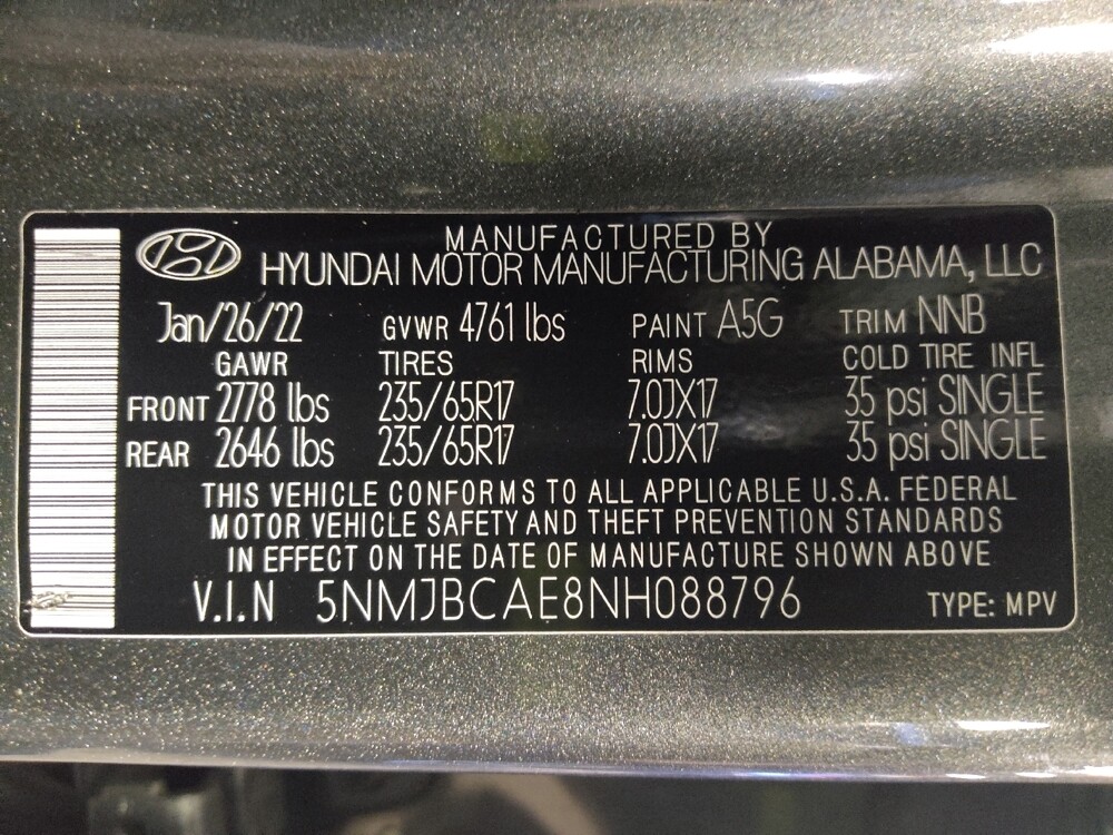 2022 Hyundai Tucson in Tallahassee, FL 32304 - 18122753 33