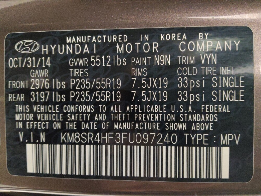 2015 Hyundai Santa Fe in Round Rock, TX 78664 - 18122759 33