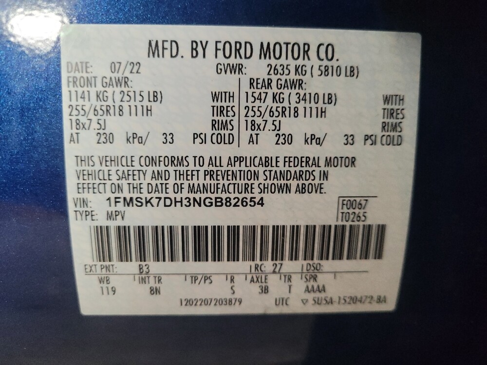 2022 Ford Explorer in Athens, GA 30606 - 18122761 33