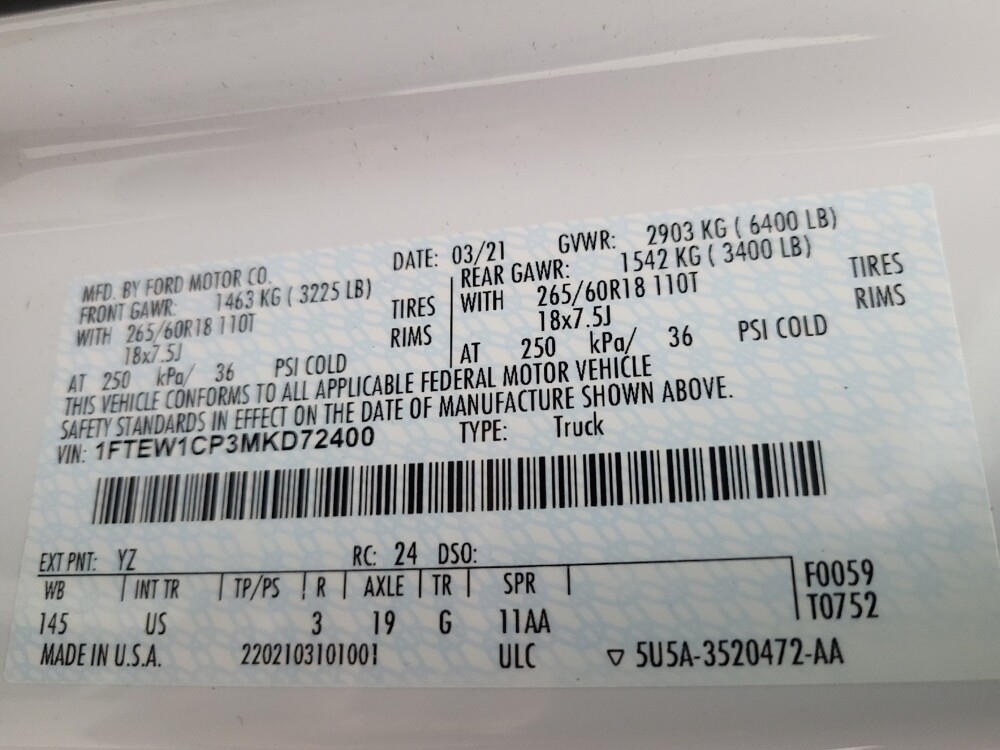 2021 Ford F150 in Memphis, TN 38128 - 18122798 33