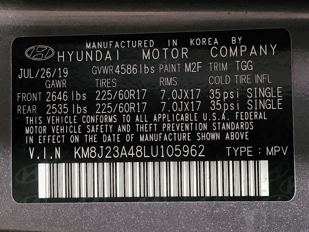 2020 Hyundai Tucson in Orlando, FL 32808 - 18122800 33