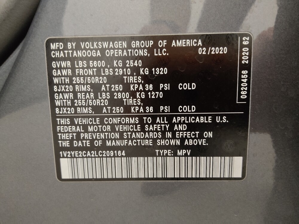 2020 Volkswagen Atlas in Albuquerque, NM 87123 - 18122813 33