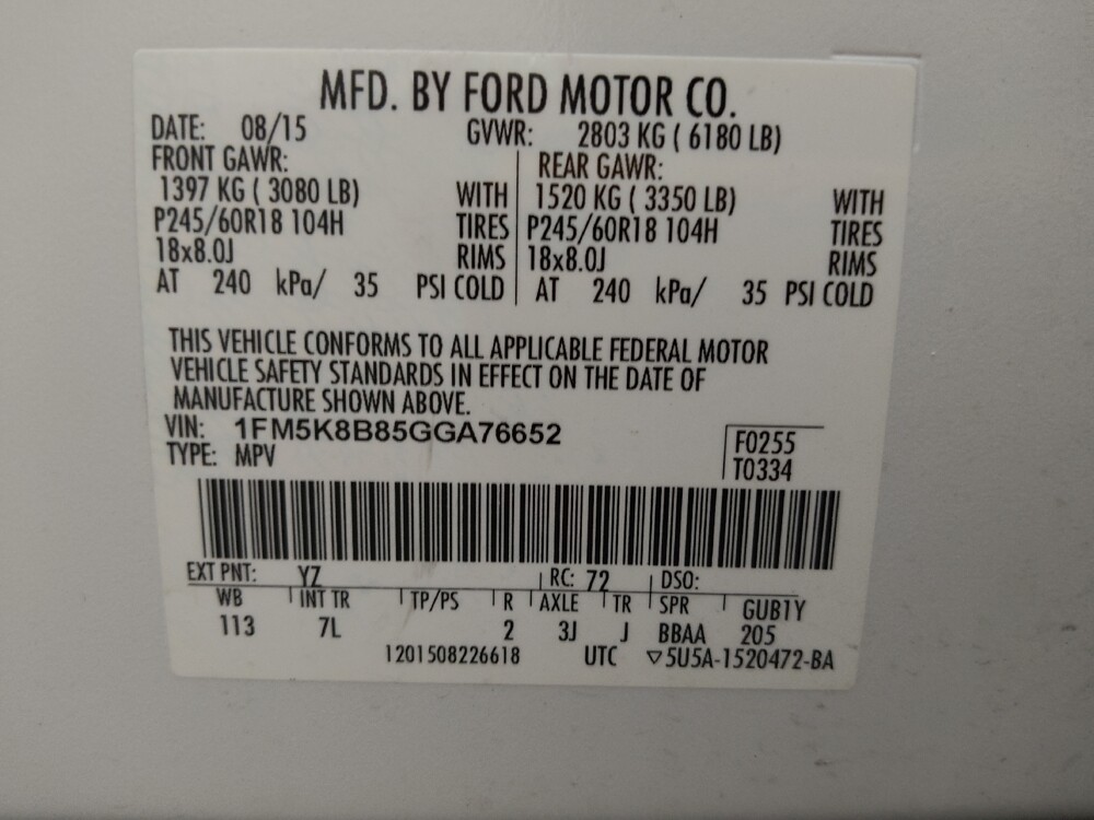 2016 Ford Explorer in Colorado Springs, CO 80909 - 18122821 33