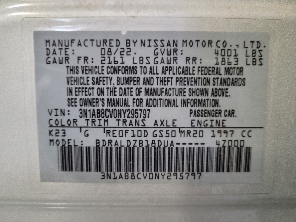 2022 Nissan Sentra in Downey, CA 90241 - 18122830 33