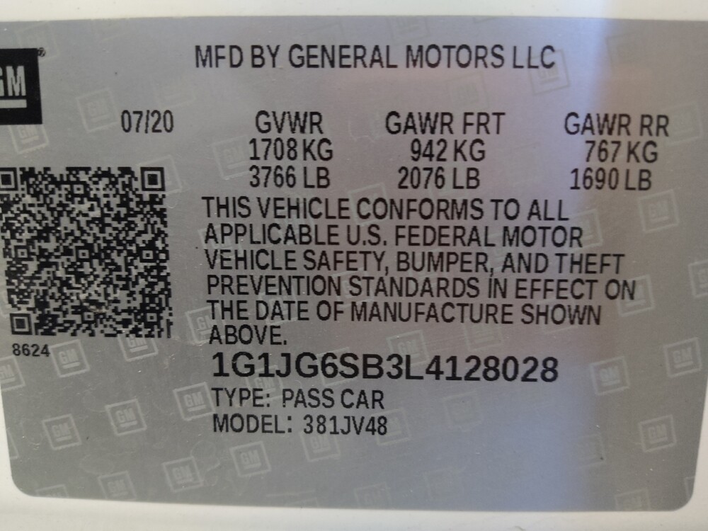 2020 Chevrolet Sonic in Phoenix, AZ 85015 - 18122837 33