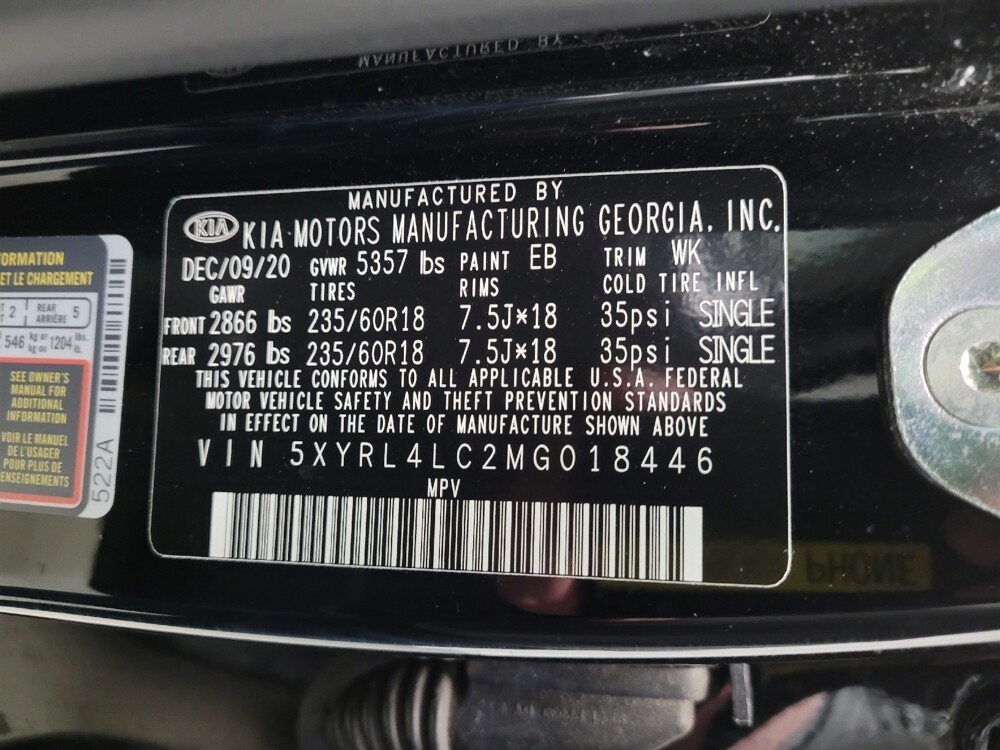 2021 Kia Sorento in Eastpointe, MI 48021 - 18122846 33