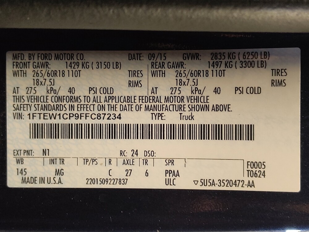 2015 Ford F150 in Kissimmee, FL 34744 - 18122850 33