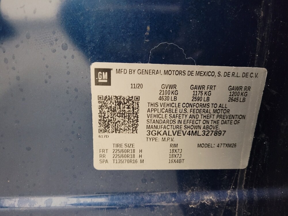 2021 GMC Terrain in Eastpointe, MI 48021 - 18122853 33