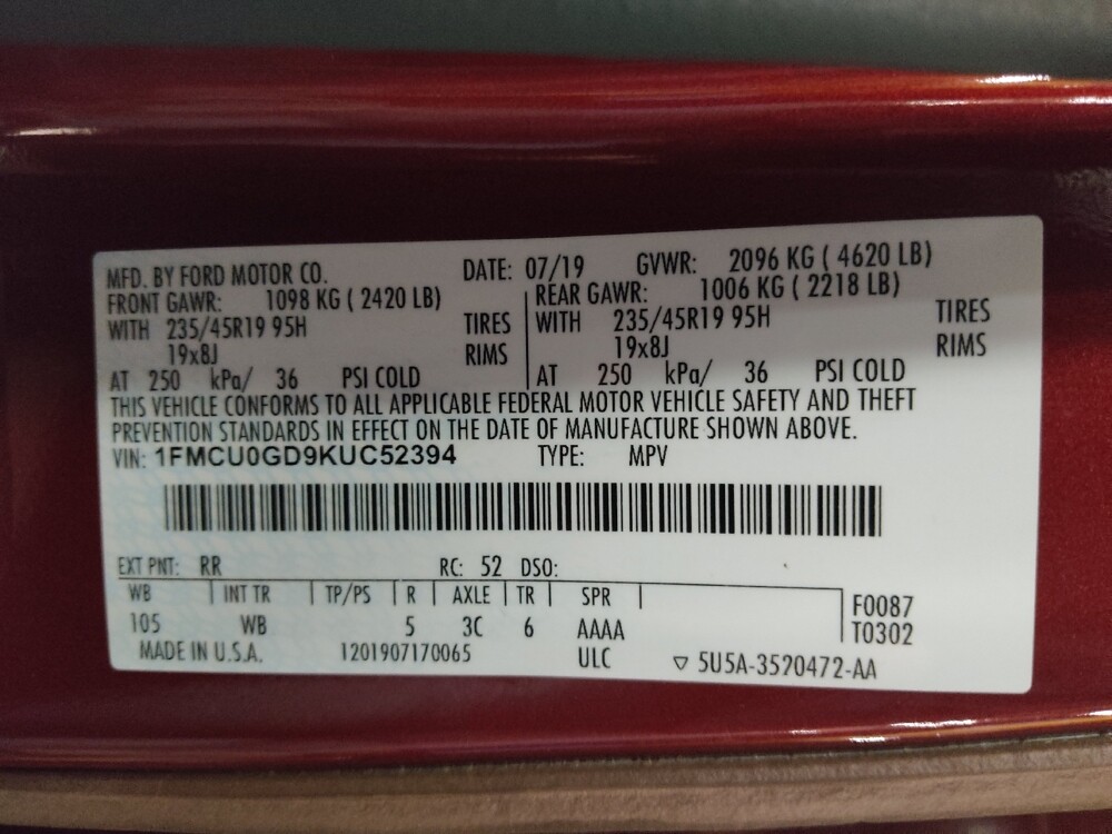 2019 Ford Escape in Fort Worth, TX 76116 - 18122868 33