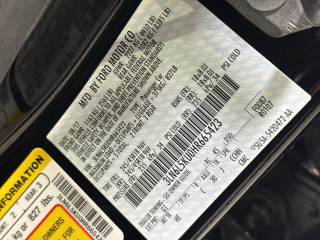 2017 Lincoln MKZ in Burlington, WI 53105 - 18122920 34