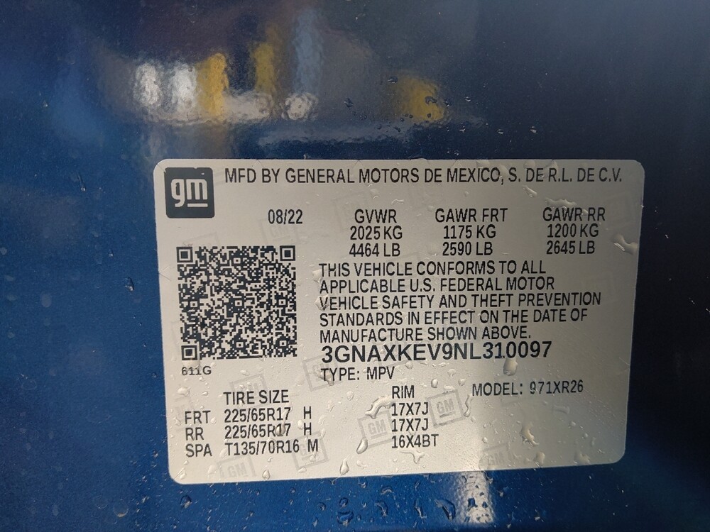 2022 Chevrolet Equinox in Jackson, MS 39211 - 18122961 33