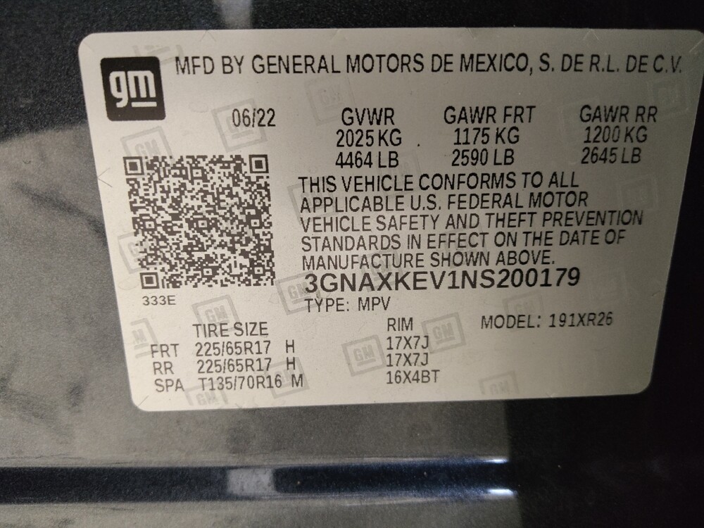 2022 Chevrolet Equinox in Jackson, MS 39211 - 18122966 33