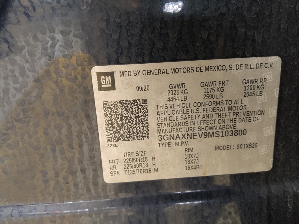 2021 Chevrolet Equinox in Stone Mountain, GA 30083 - 18122969 33