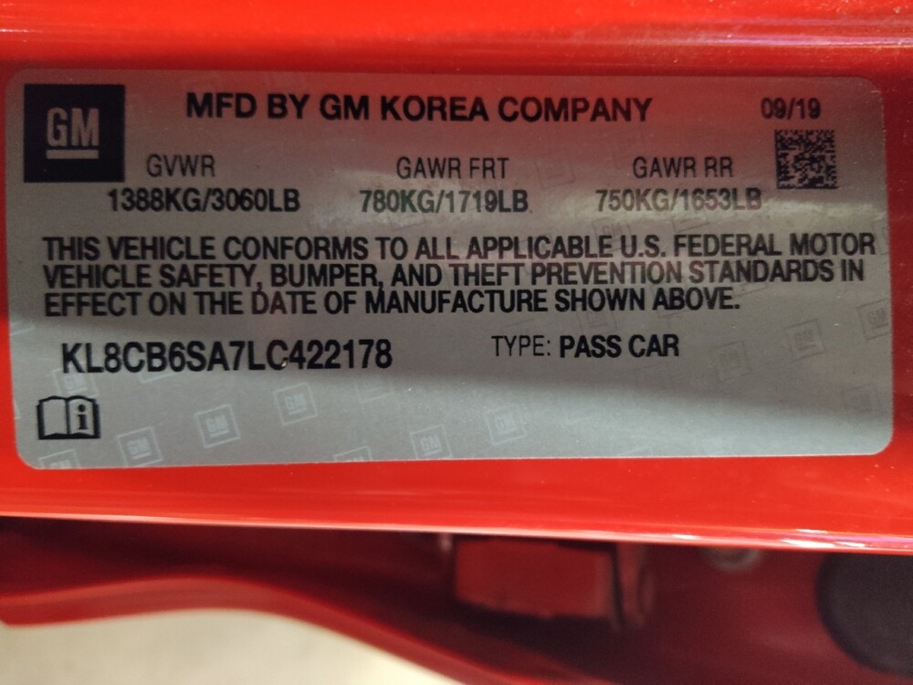 2020 Chevrolet Spark in Lewisville, TX 75067 - 18122983 33