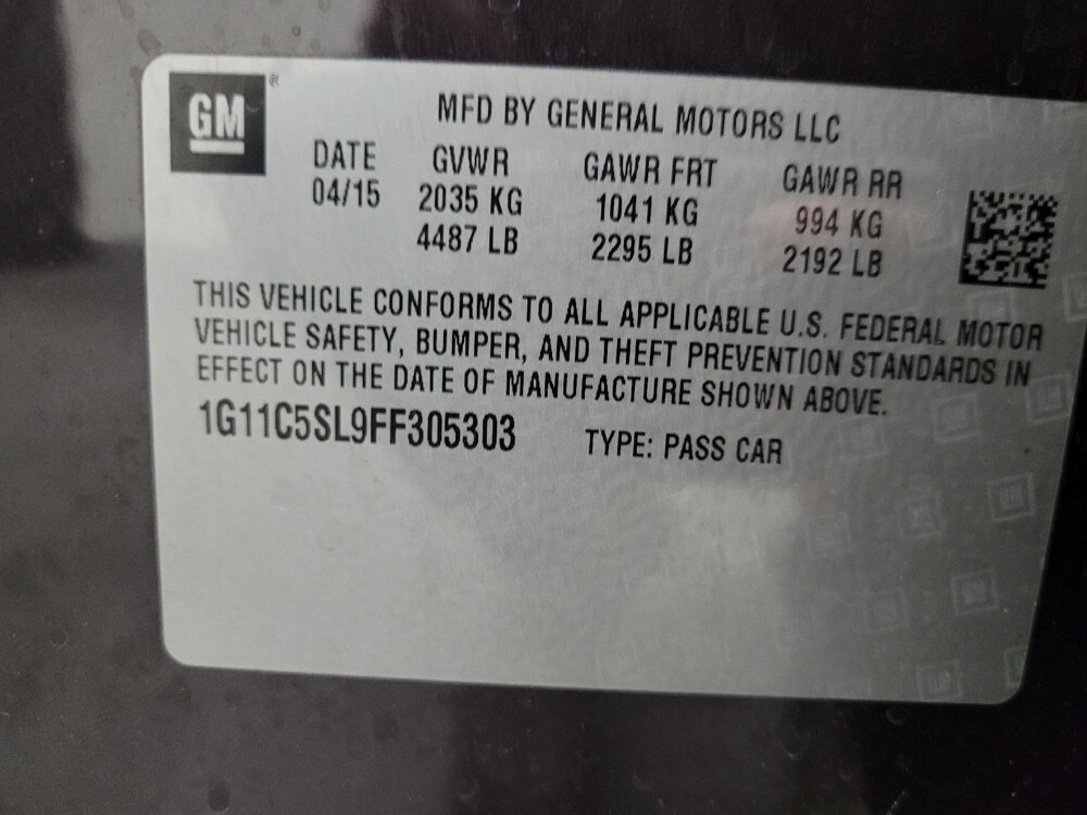 2015 Chevrolet Malibu in Glendale, AZ 85301 - 18122987 33