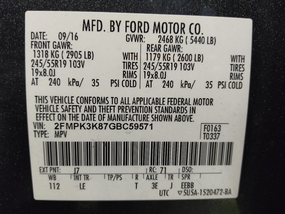 2016 Ford Edge in Phoenix, AZ 85022 - 18122992 33