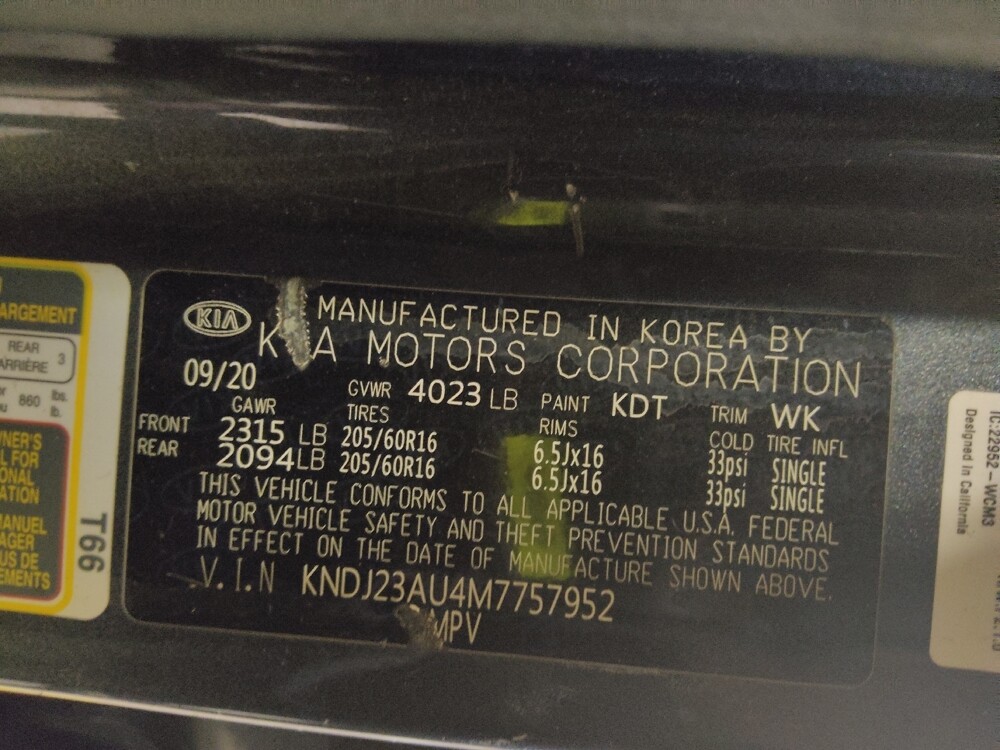 2021 Kia Soul in Macon, GA 31210 - 18122999 33