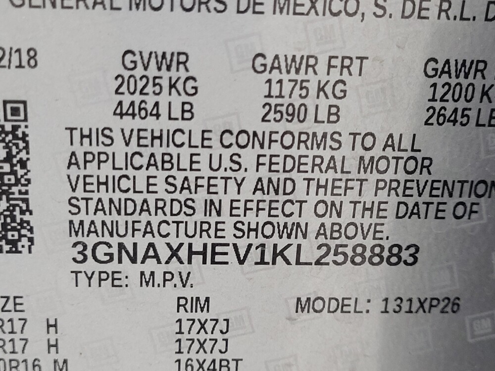 2019 Chevrolet Equinox in Reno, NV 89502 - 18123021 33