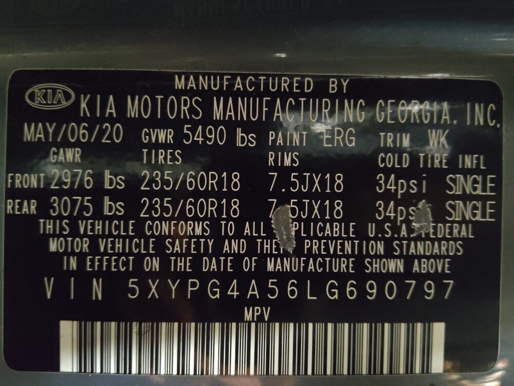 2020 Kia Sorento in Savannah, GA 31419 - 18123031 33