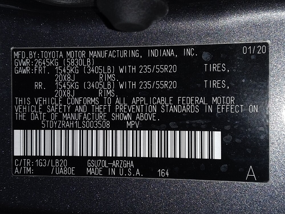 2020 Toyota Highlander in Savannah, GA 31419 - 18123041 33