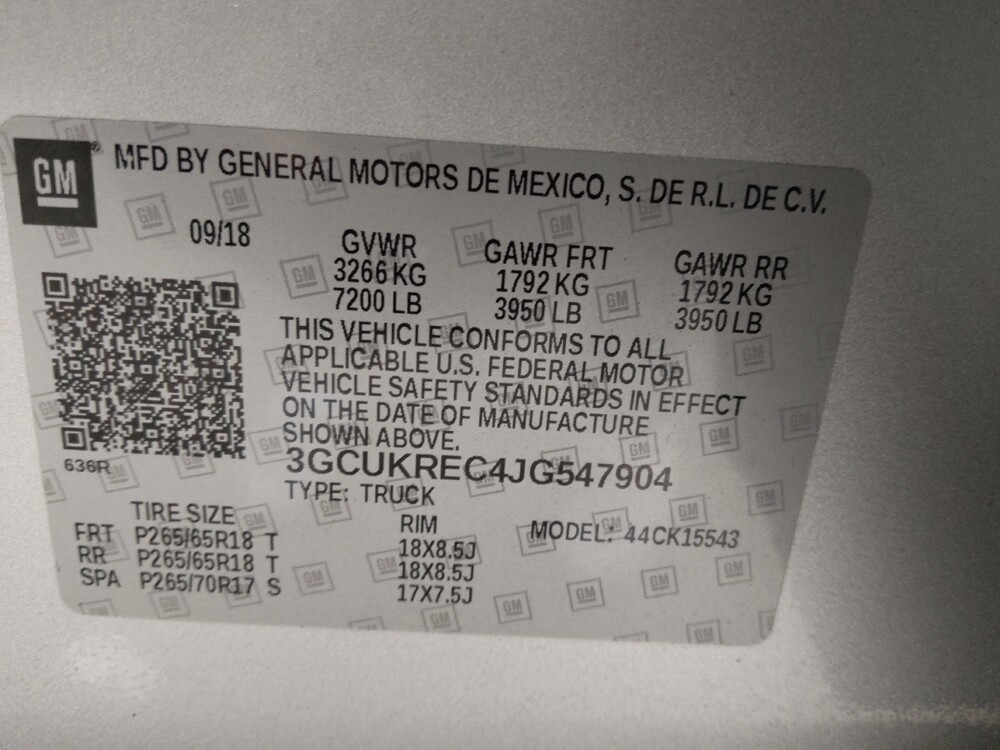 2018 Chevrolet Silverado 1500 in Gastonia, NC 28056 - 18123056 33