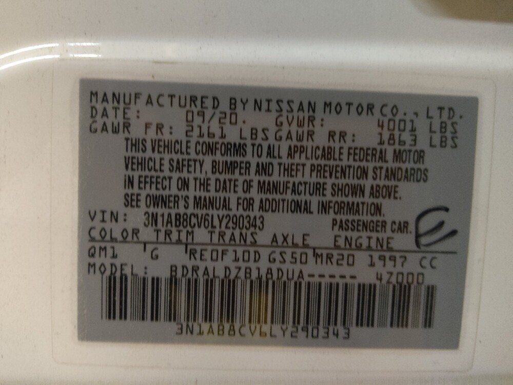 2020 Nissan Sentra in Charlotte, NC 28213 - 18123058 33