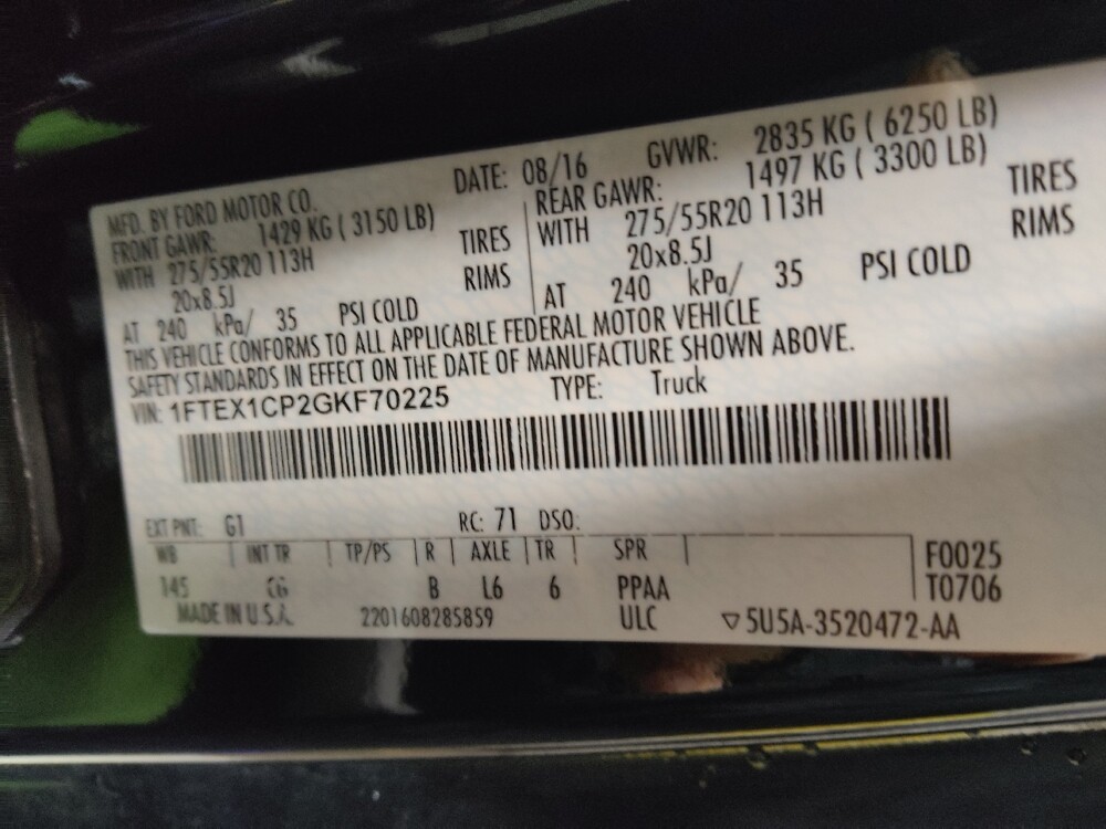 2016 Ford F150 in Columbia, SC 29210 - 18123059 33