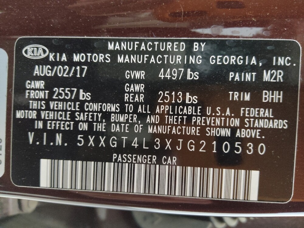 2018 Kia Optima in Denver, CO 80012 - 18123081 33