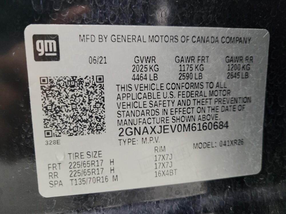 2021 Chevrolet Equinox in Huntsville, AL 35816 - 18123091 33