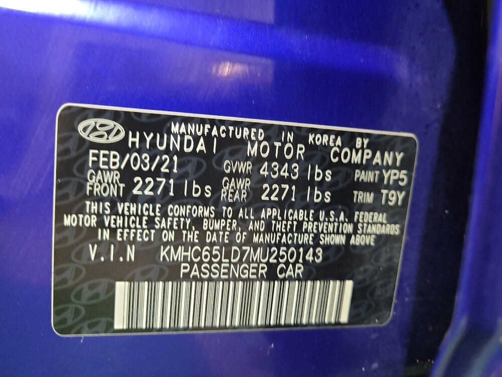 2021 Hyundai Ioniq in Louisville, KY 40258 - 18123118 33