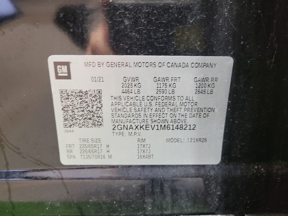 2021 Chevrolet Equinox in Columbus, OH 43228 - 18123119 33