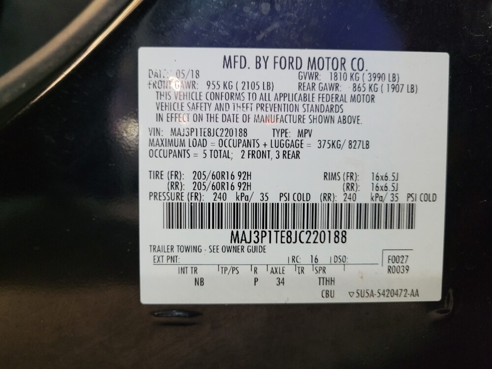 2018 Ford EcoSport in Maple Heights, OH 44137 - 18123132 33