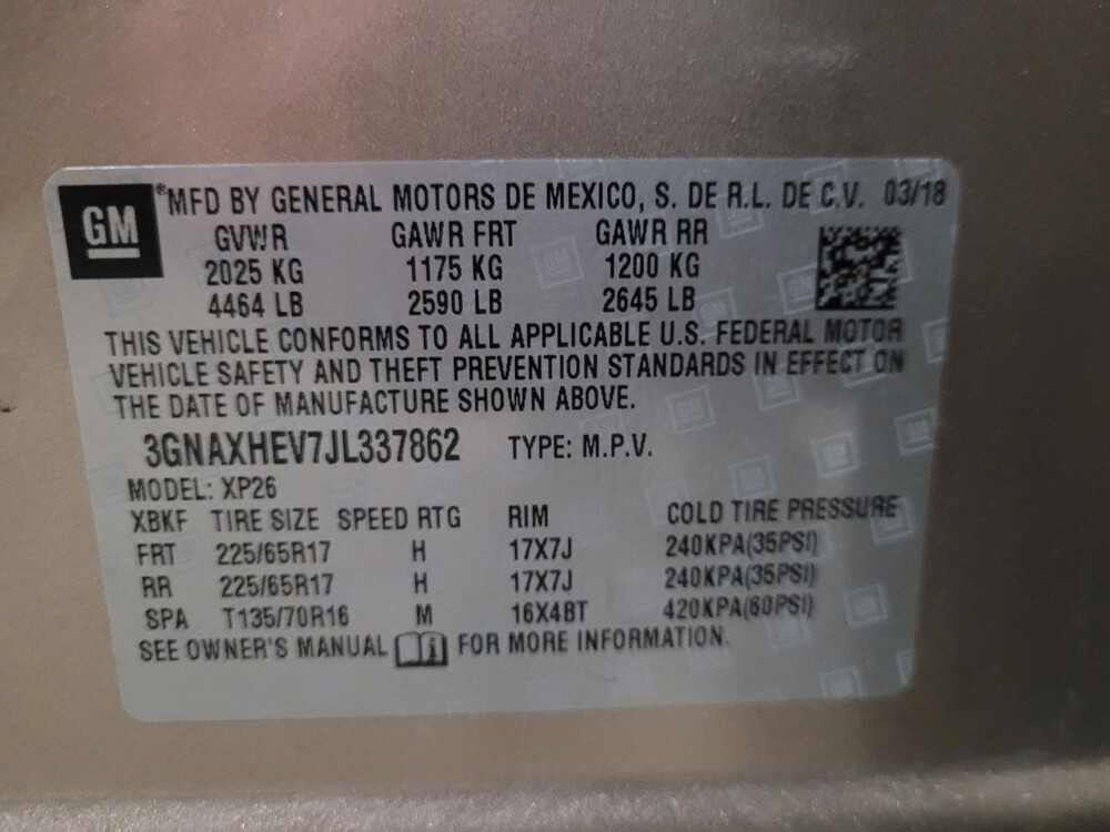 2018 Chevrolet Equinox in Plymouth Meeting, PA 19462 - 18123146 33