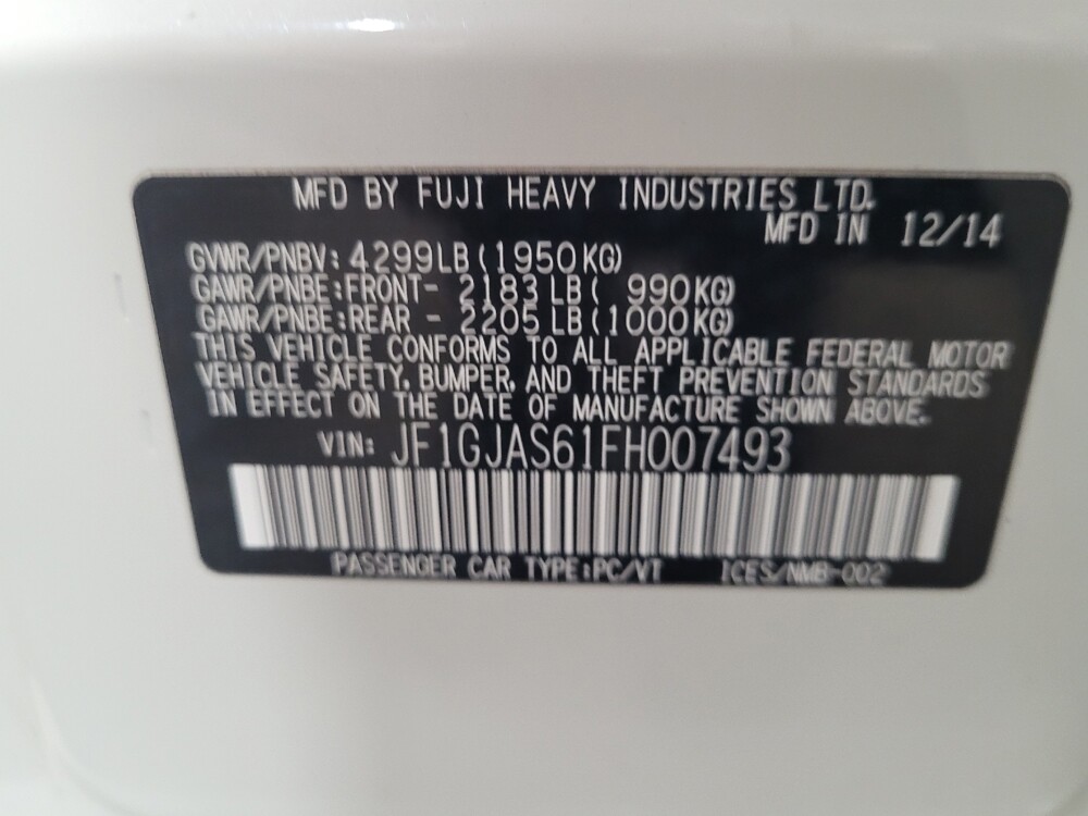 2015 Subaru Impreza in Owings Mills, MD 21117 - 18123161 33