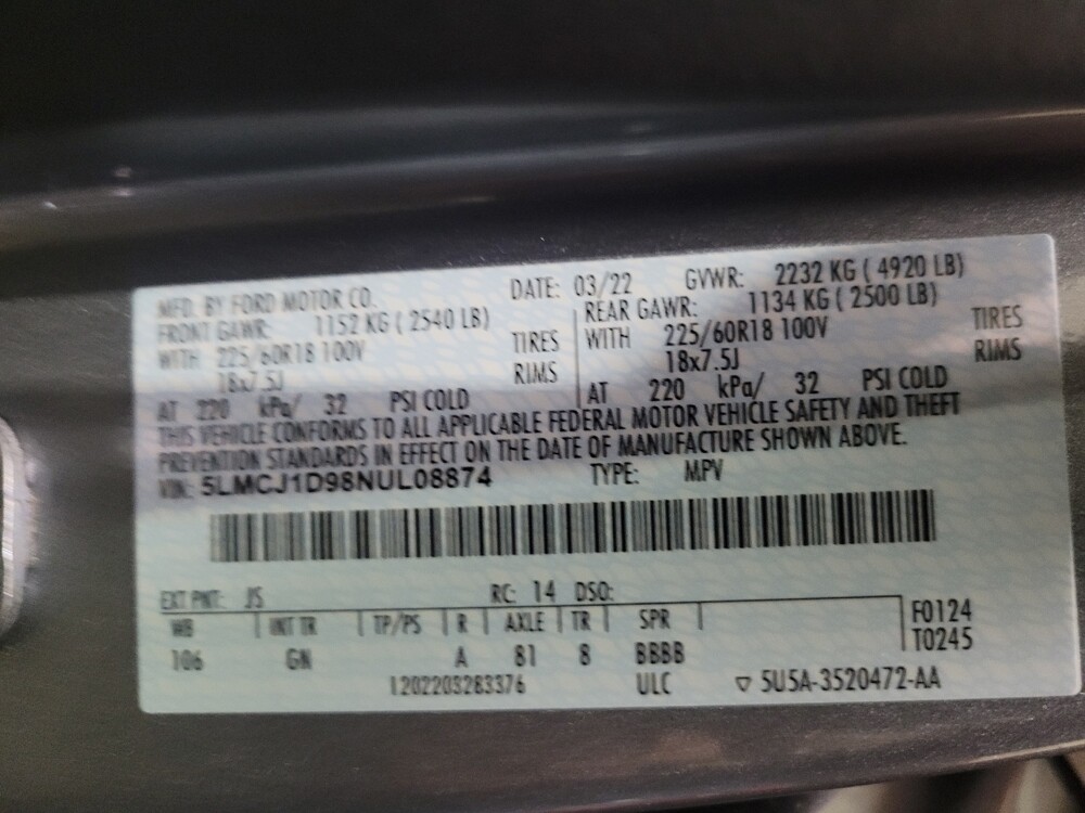 2022 Lincoln Corsair in New Castle, DE 19720 - 18123163 33