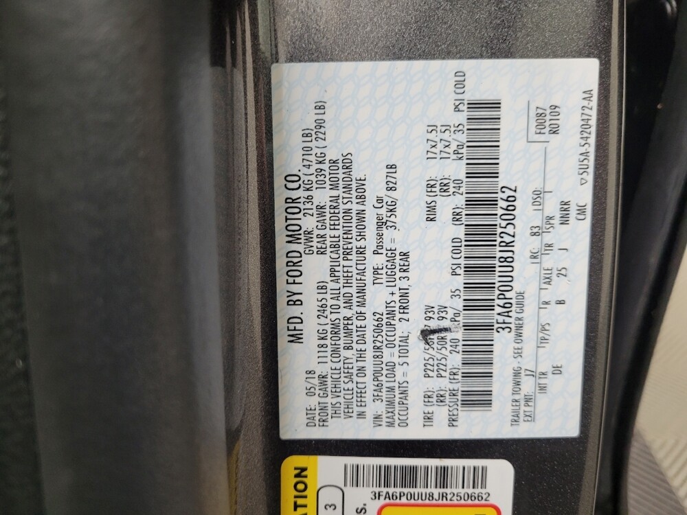 2018 Ford Fusion in Allentown, PA 18103 - 18123164 33