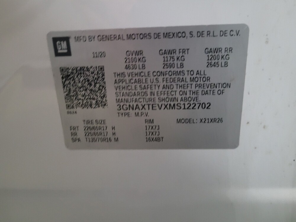 2021 Chevrolet Equinox in Chesapeake, VA 23320 - 18123166 33