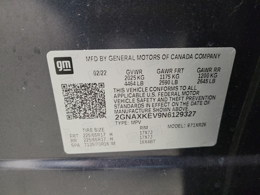 2022 Chevrolet Equinox in Taylor, MI 48180 - 18123190 33