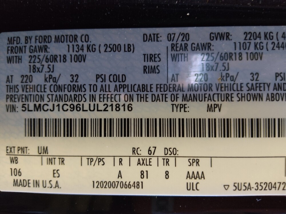 2020 Lincoln Corsair in Mesa, AZ 85210 - 18123200 33