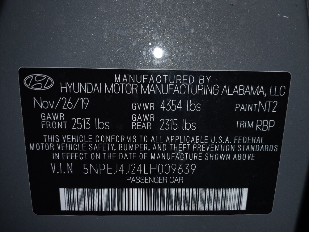 2020 Hyundai Sonata in Savannah, GA 31419 - 18123221 33