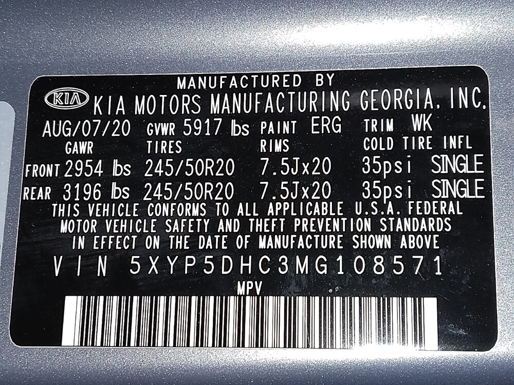 2021 Kia Telluride in Ocala, FL 34471 - 18123222 33