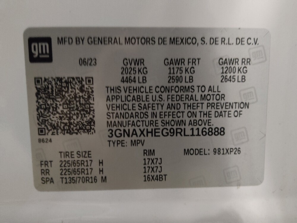 2024 Chevrolet Equinox in Gainesville, FL 32609 - 18123230 33