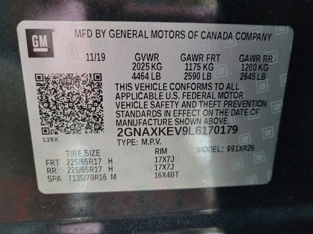 2020 Chevrolet Equinox in Conway, SC 29526 - 18123231 33