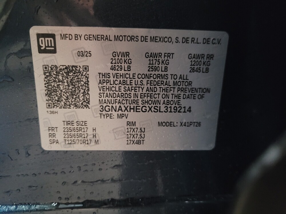 2025 Chevrolet Equinox in Chesapeake, VA 23320 - 18123240 33