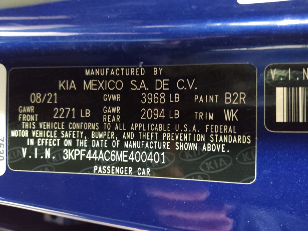 2021 Kia Forte in Fort Worth, TX 76116 - 18123242 33